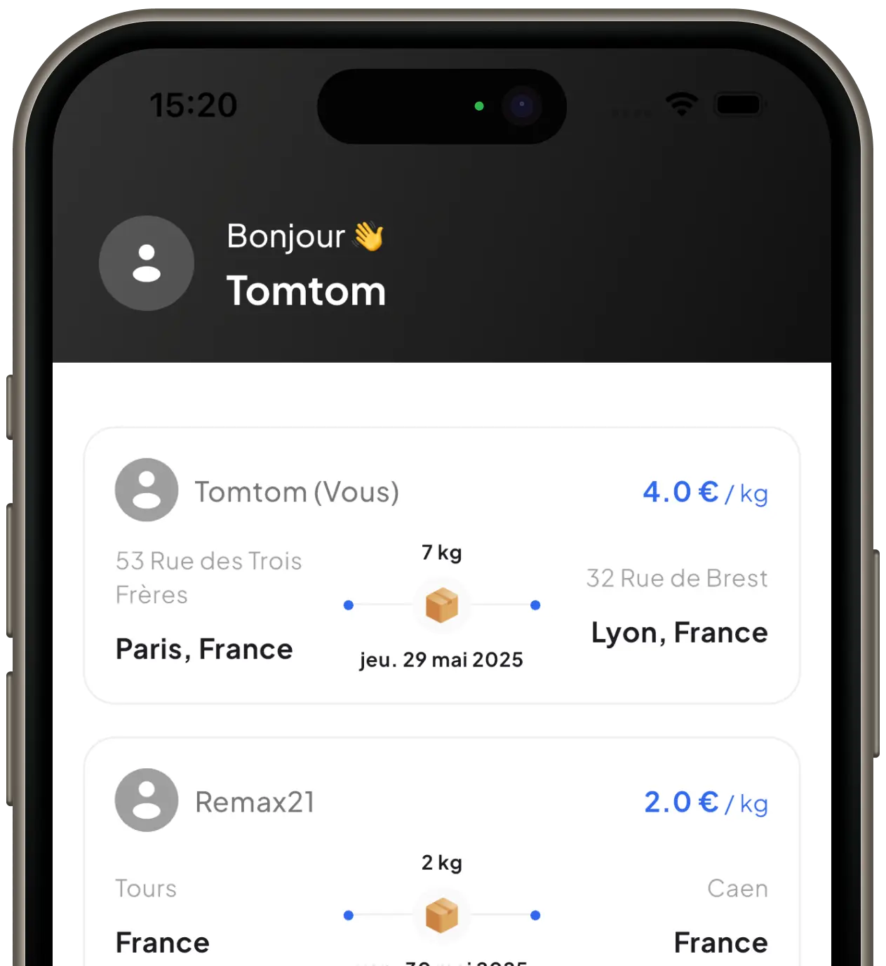 app mockup